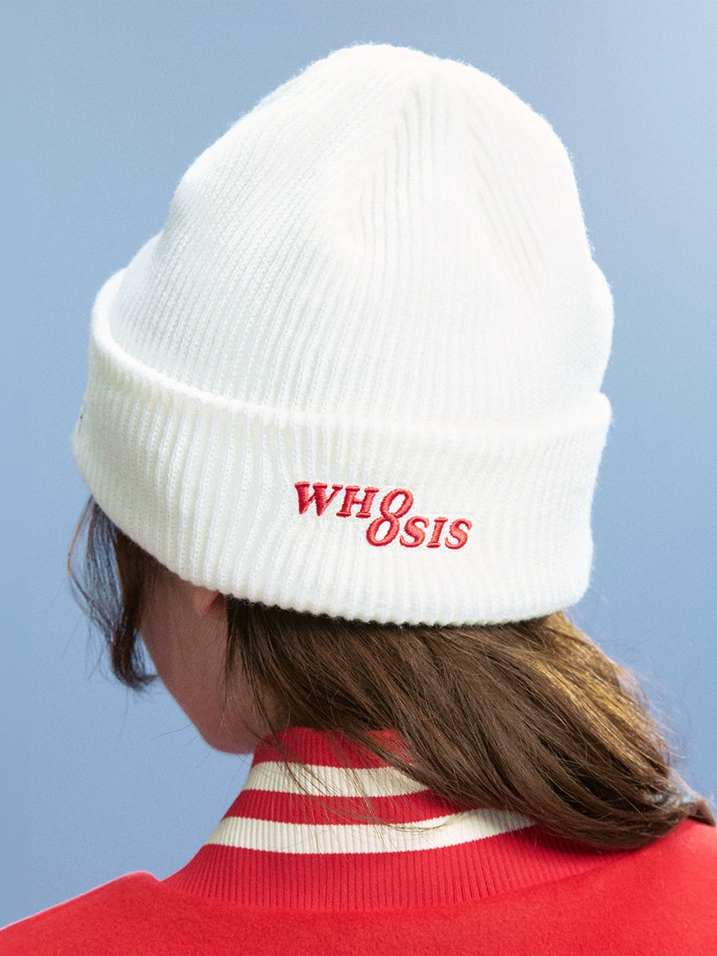 WHOOSIS Embroidered Knitted Hat