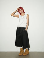 MICHINNYON denim shorts