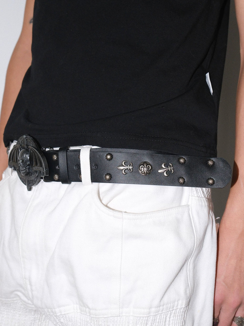 Darkblue Store American Satan Rivet Gothic Punk Belt