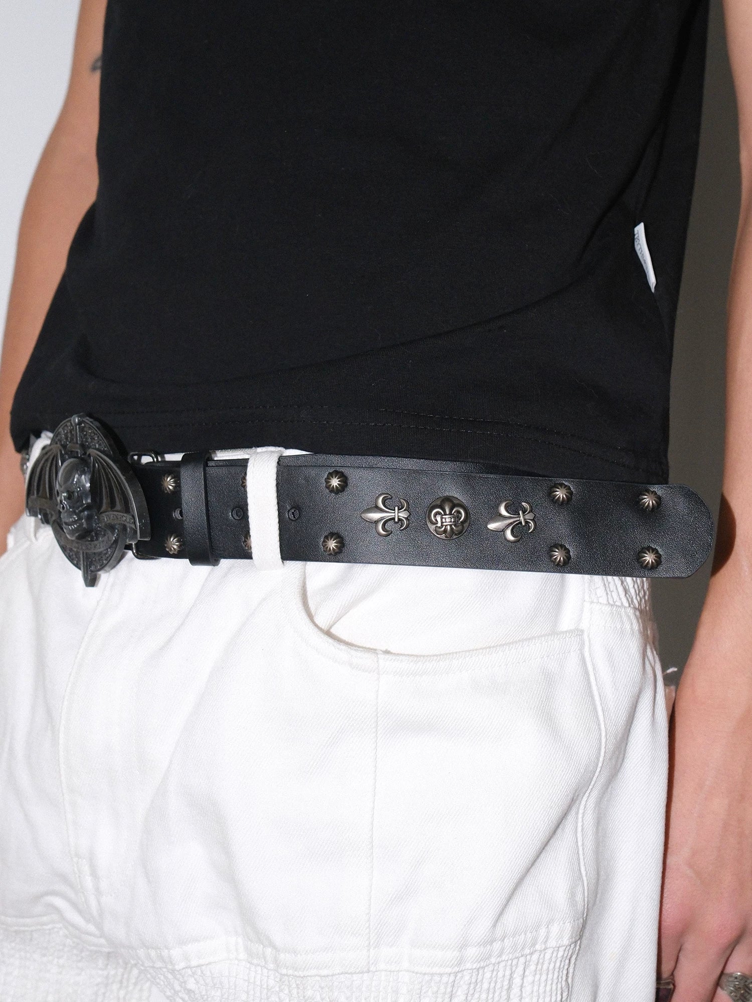 Darkblue Store American Satan Rivet Gothic Punk Belt