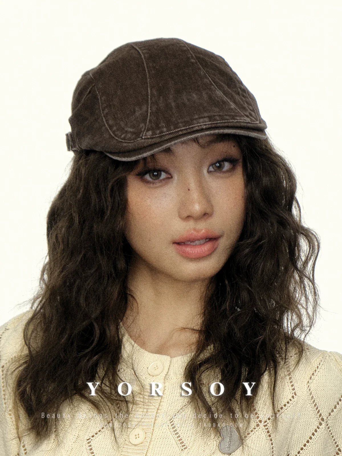 YORSOY Retro Denim Cap