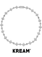 KREAM Diamond Flower Cross Necklace