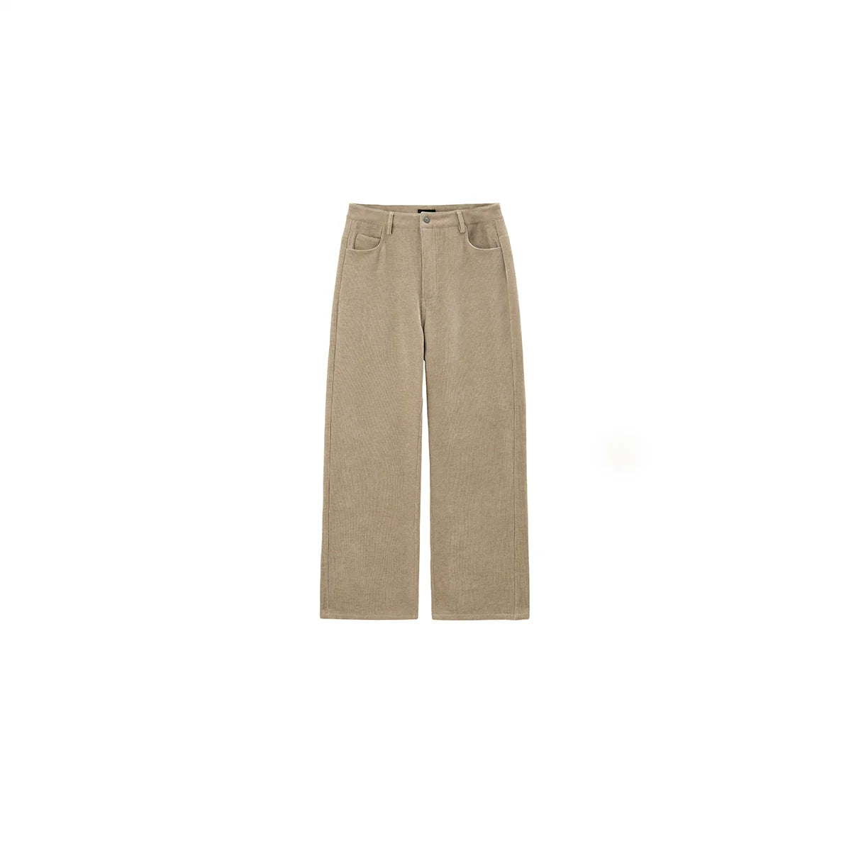 PLUS NO LOGO Corduroy Vertical Loose Straight-leg Pants