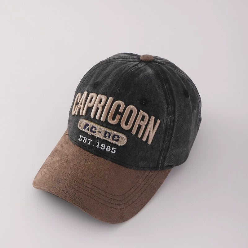 YORSOY Retro Casual Denim Baseball Cap