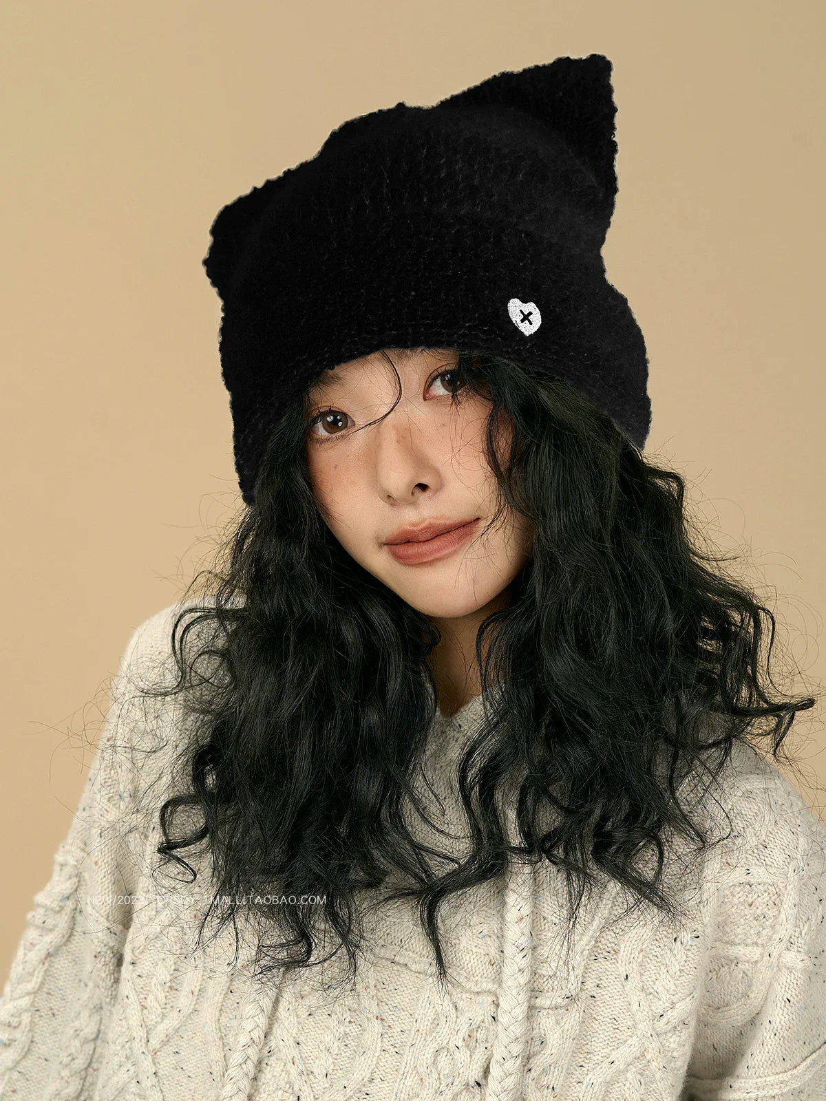 YORSOY Ear Wool Warm Knitted Hat