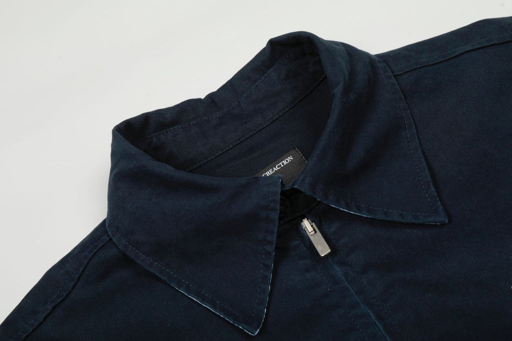 11KN Retro Sports Simple Slim Lapel Jacket