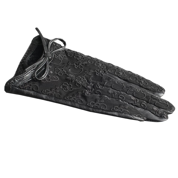 St. John's Sheepskin Lace Sun Protection Gloves