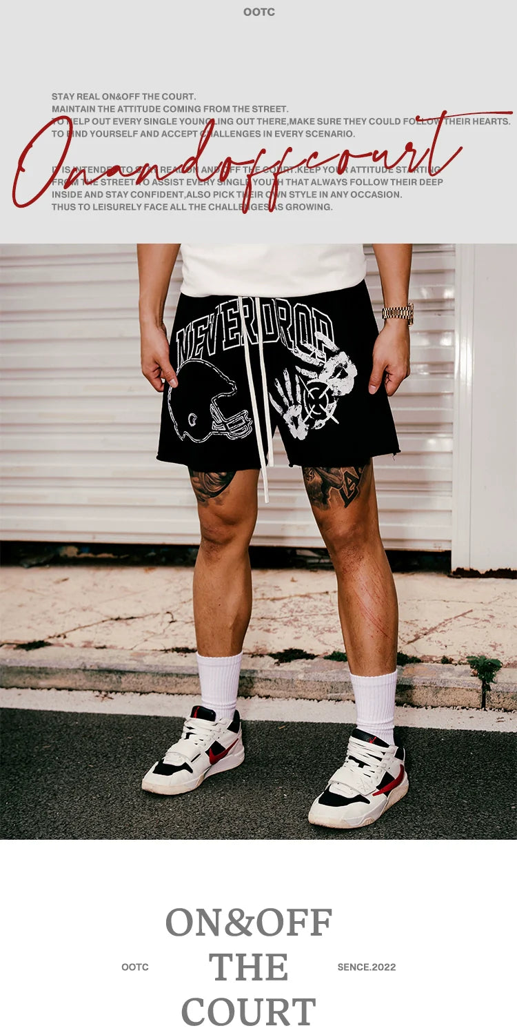 OOTC Fashion Temperament Casual Street Sports Shorts