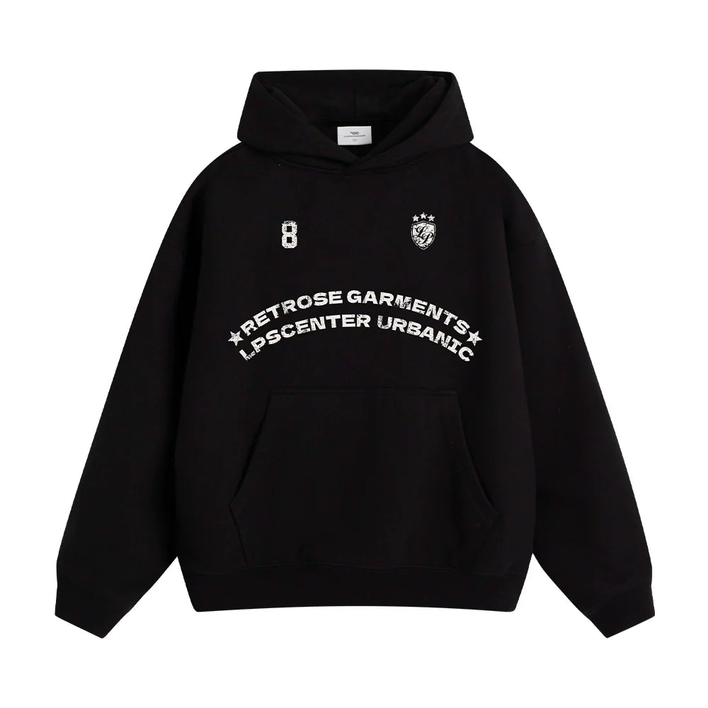 Loopsoon Chest Creative Print Casual Versatile Sweater