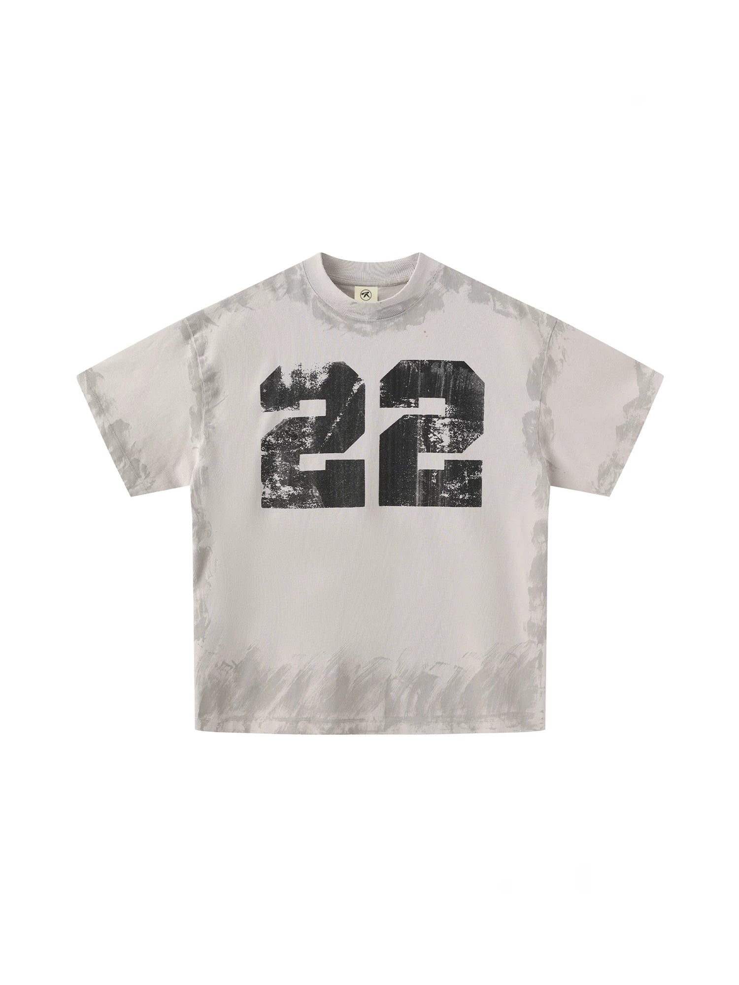 RAINMAKE CREW RACER Washed Distressed Short Sleeve