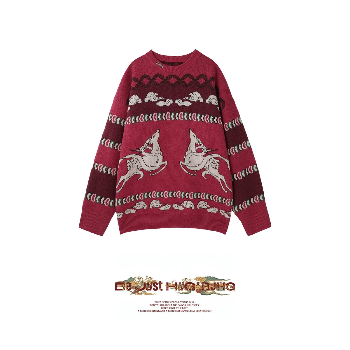 BJHG Inner Round Neck Loosesweater