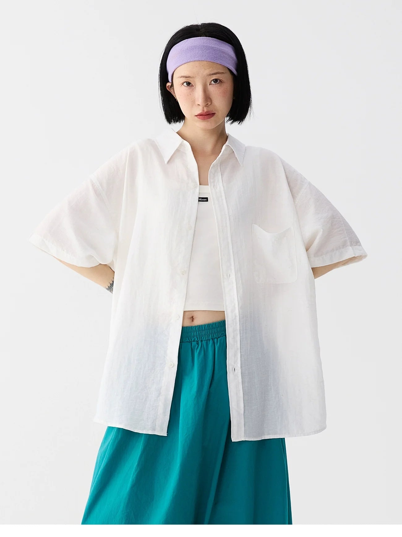 OWOX Versatile Sunscreen Short Sleeve Shirt