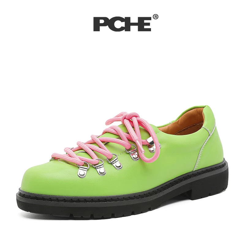 Pu Chen PUCH Rainbow Contrast Hiking Shoes