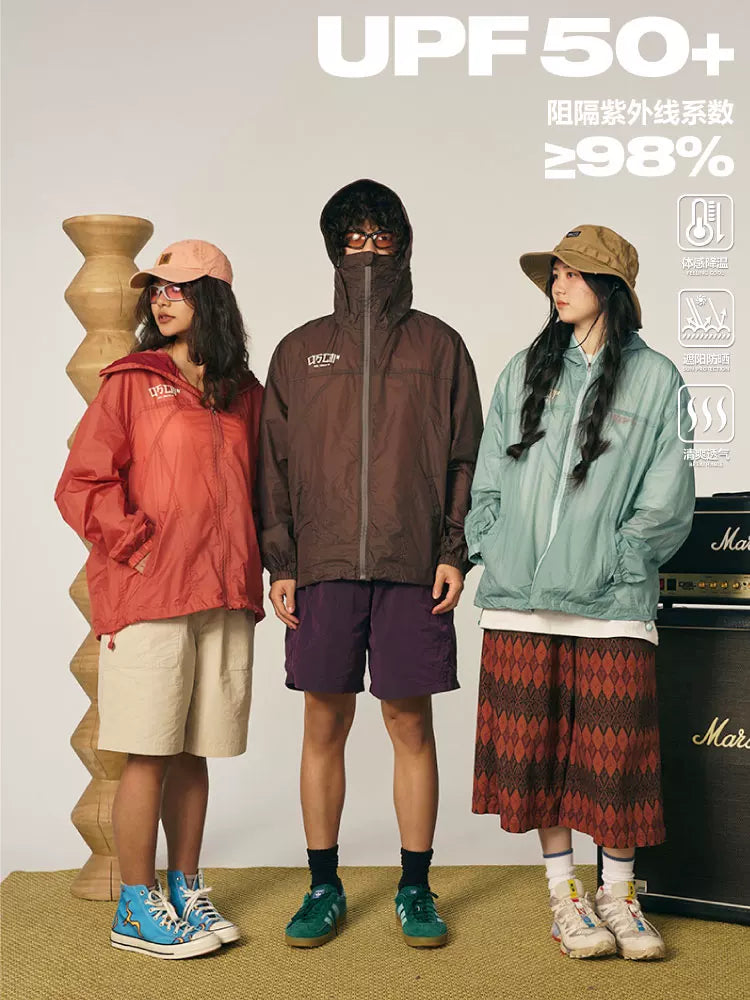 OSCill Sea Sunset Waterproof Sun Protection Jacket