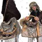 Sunlight Desire Mink Hair Shoulder Crossbody Bag