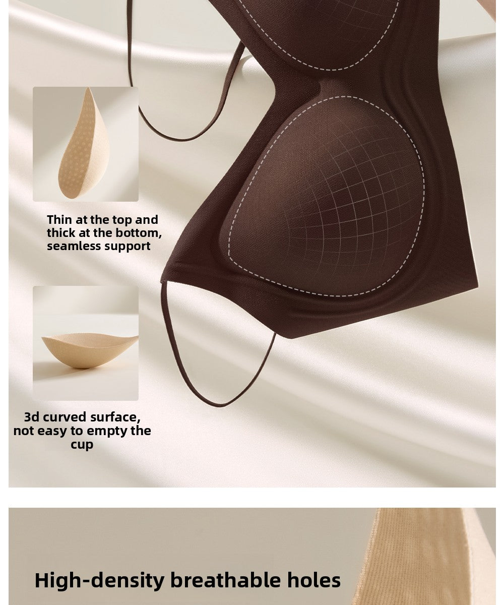 Secret World Traceless Shoulder Strap Bra