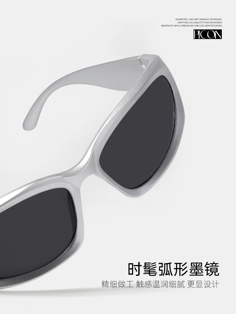 PLCOIN Cat-Eye Sports Sunglasses Anti-UV Cycling Driving