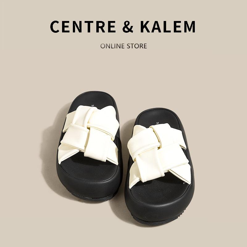 CENTREKALEM Thick-Soled Beach Sandals