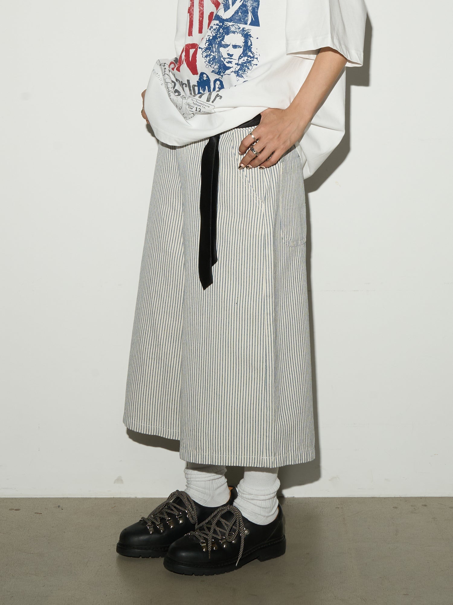 MICHINNYON stripe shorts