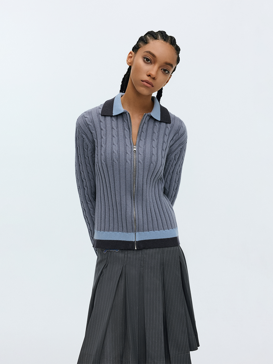 ATRY Skinny Versatile Short Sweater