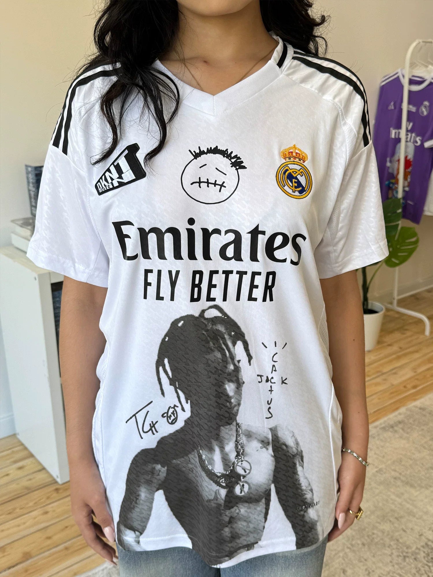 Travis Scott REMAKE vintage VIBE blokecore football jersey