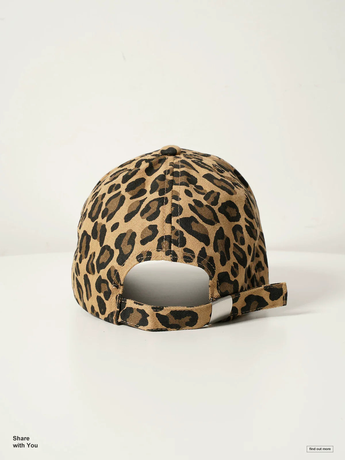 Momogigi Vintage Sweet Cool Leopard Cap