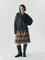 LIMPIDOCULUS A-shaped Retro Dress