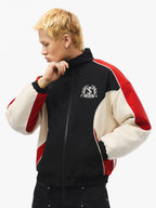 STK SmallTownKid Badge Racing Spliced Sports Jacket