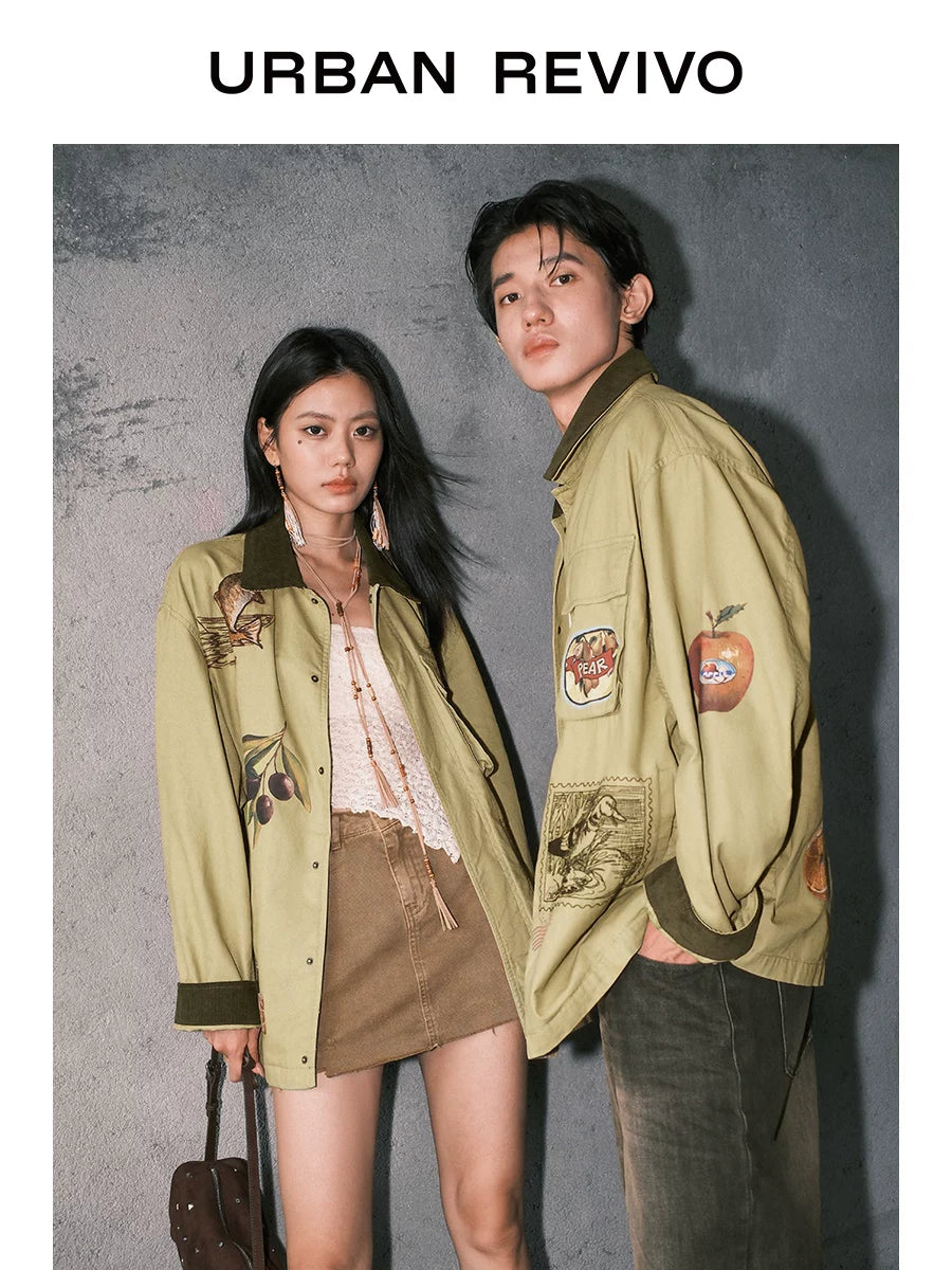 Urban Revivo Men's Amber Streamer Jacket