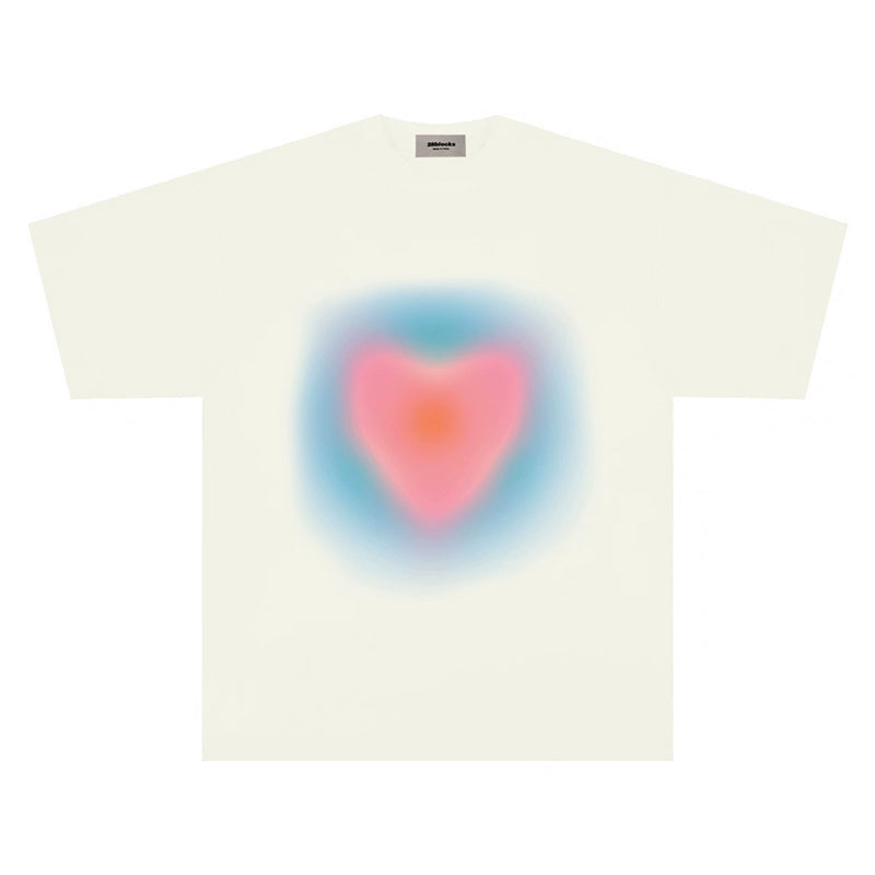 Love Gradual Heavyweight Heart-Dyed Loose T-Shirt