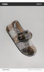 Donkey Contrasts Colors and Lazes in Mueller Shoes