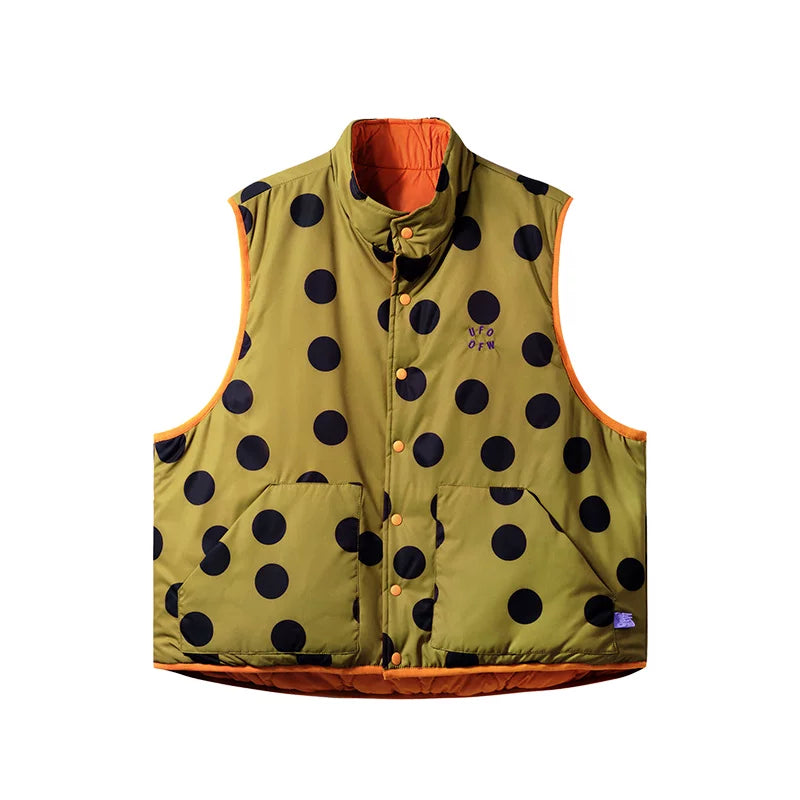 SONDER SHOP OFFWINTER Polka Dot Double Sided Vest
