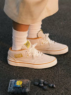 HNLY CLN Joint FTMD Beige Full Suede Skate Shoes