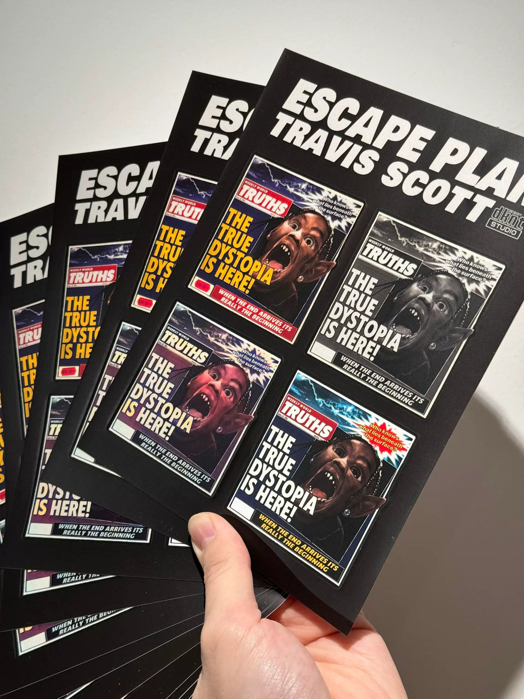 DKNT Travis Scott ESCAPE PLAN Hoodie