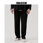 IMAGISM Japanese Non Miyake Pleated Drape Wide Leg Pants JF150