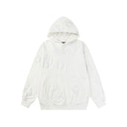 FOG x Denim Tears cotton puff print classic American loose hoodie