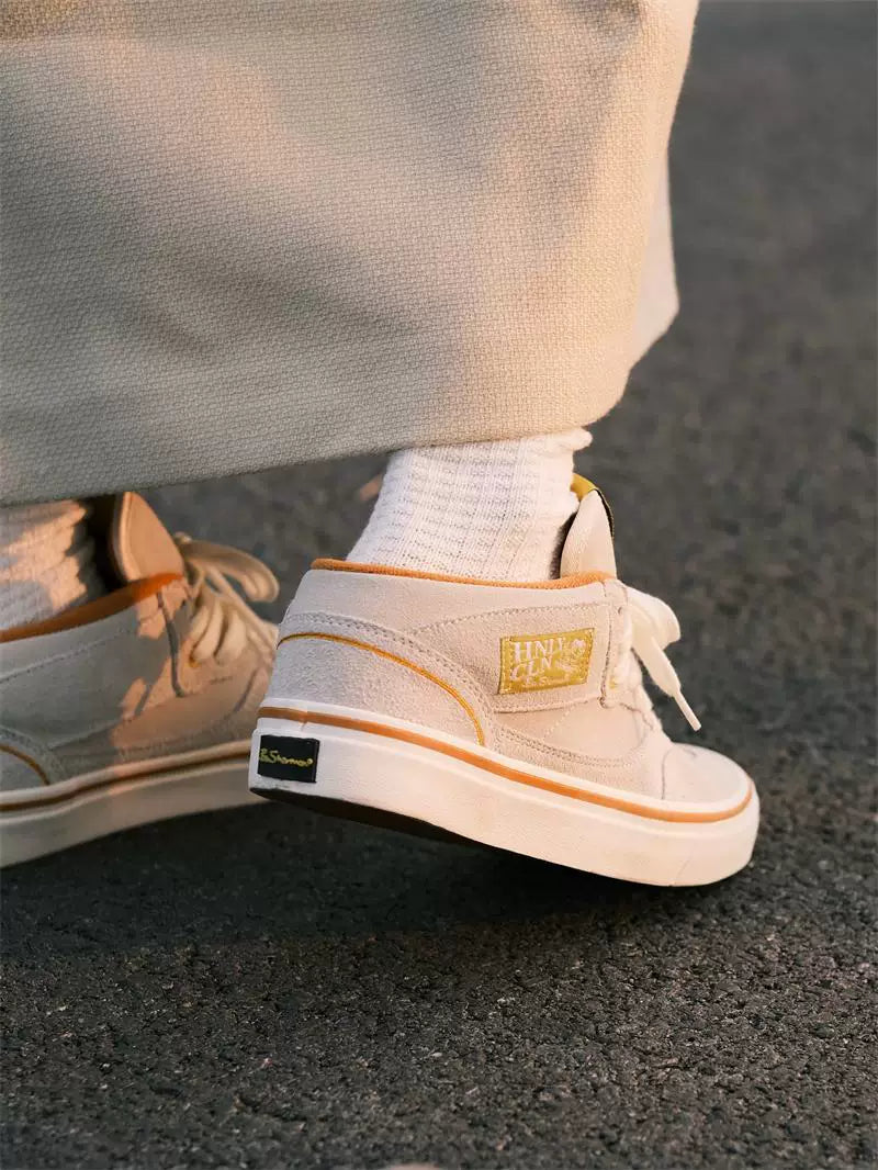 HNLY CLN Joint FTMD Beige Full Suede Skate Shoes
