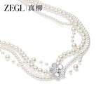 ZEGL Pearl Light Luxury Niche Necklace