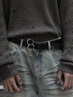 JCAESAR Vine Finger Tiger Belt