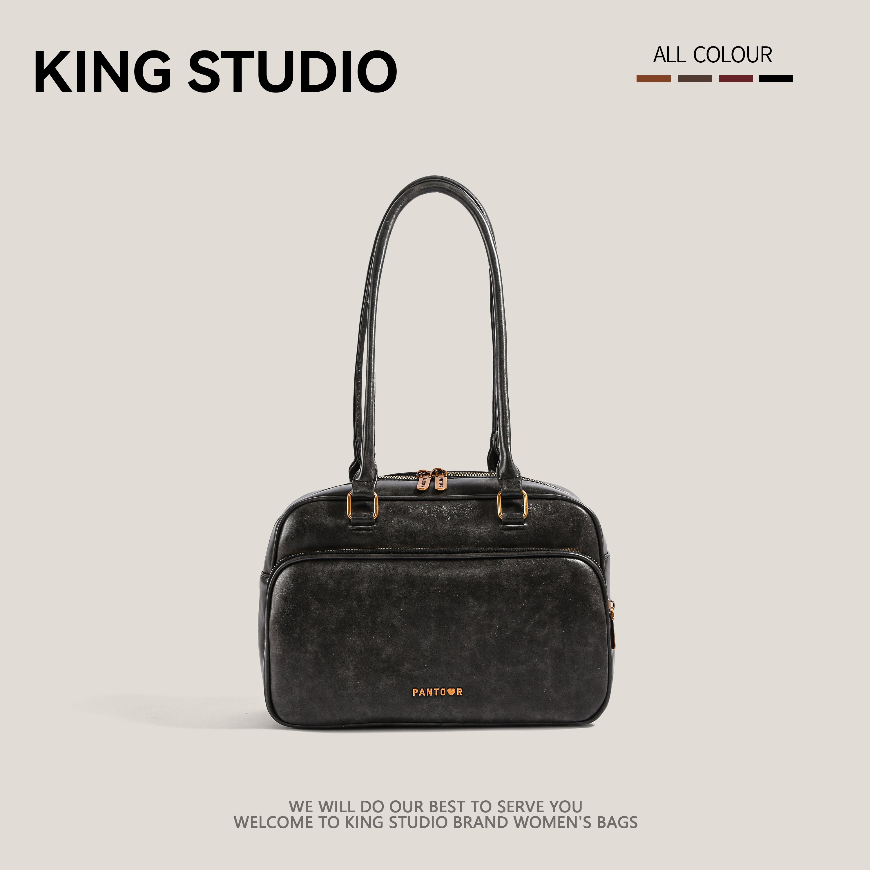 DrinKing Retro Large Satchel Bowling Bag