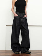 FLYOFF streèt breasted denim jeans