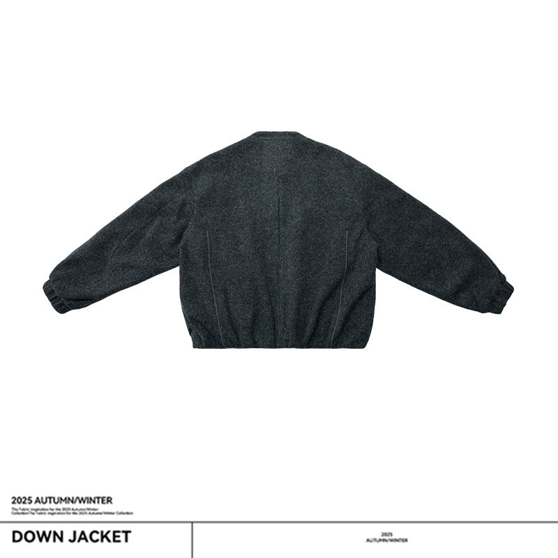 UNF Crew Neck Loose Padded Jacket