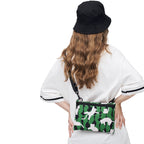 FREEIN cute cat print crossbody bag