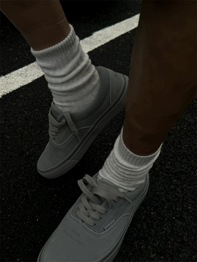 NBHD Co-Branded FTMD Full Suede Sneakers