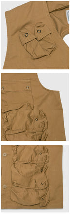 Anniehall Multi-Bag Outdoor Lace-Up Vest