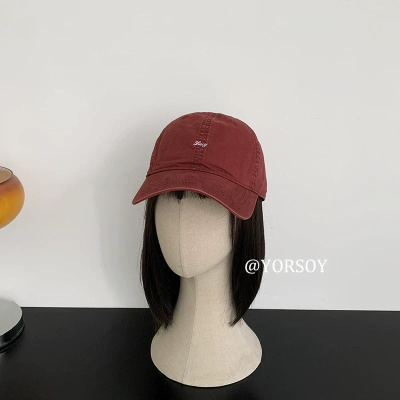 YORSOY Embroidered Simple and Versatile Cap