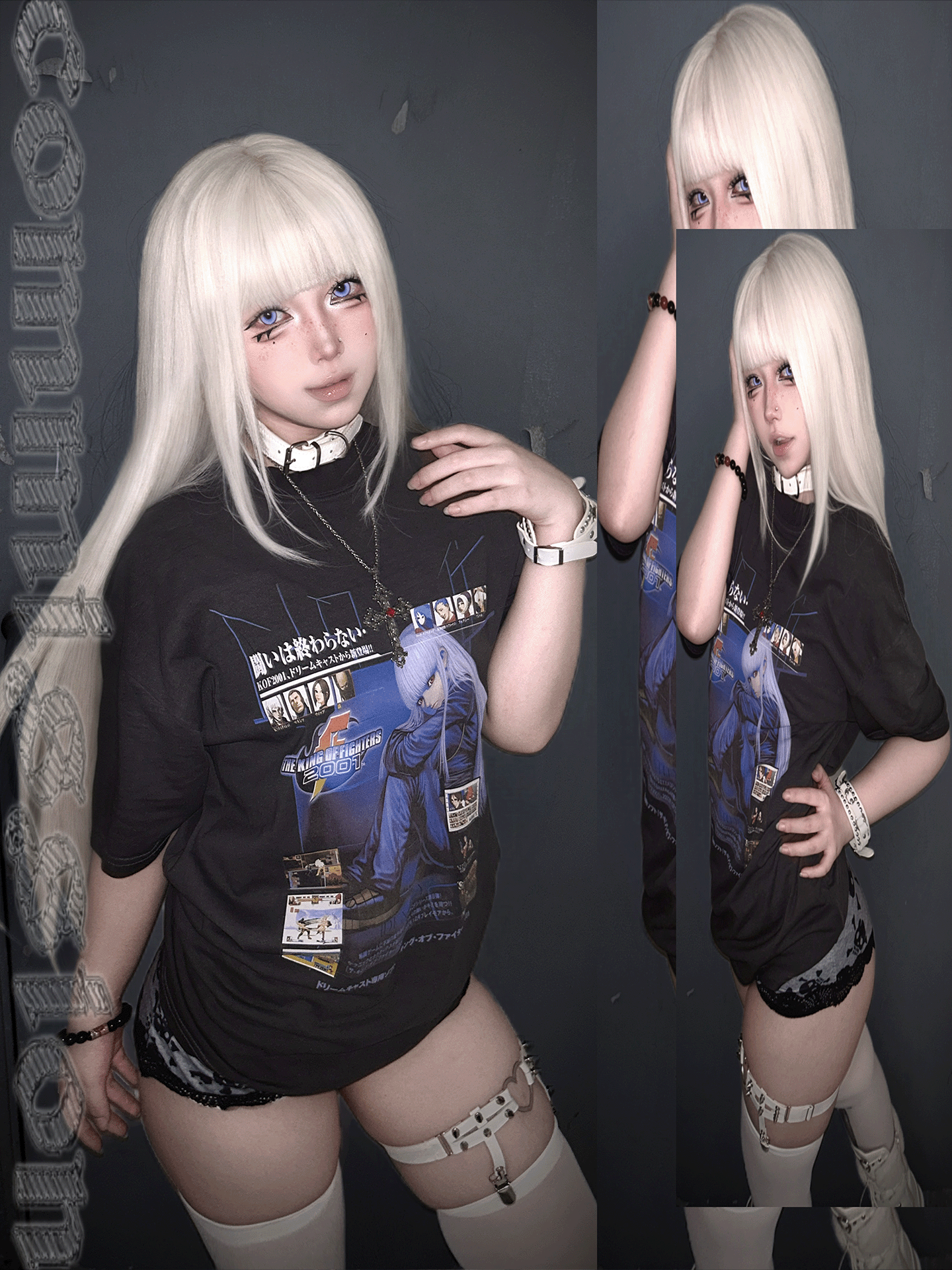 Evaporer KOF Kula Ice Y2k Visual Short Sleeve T