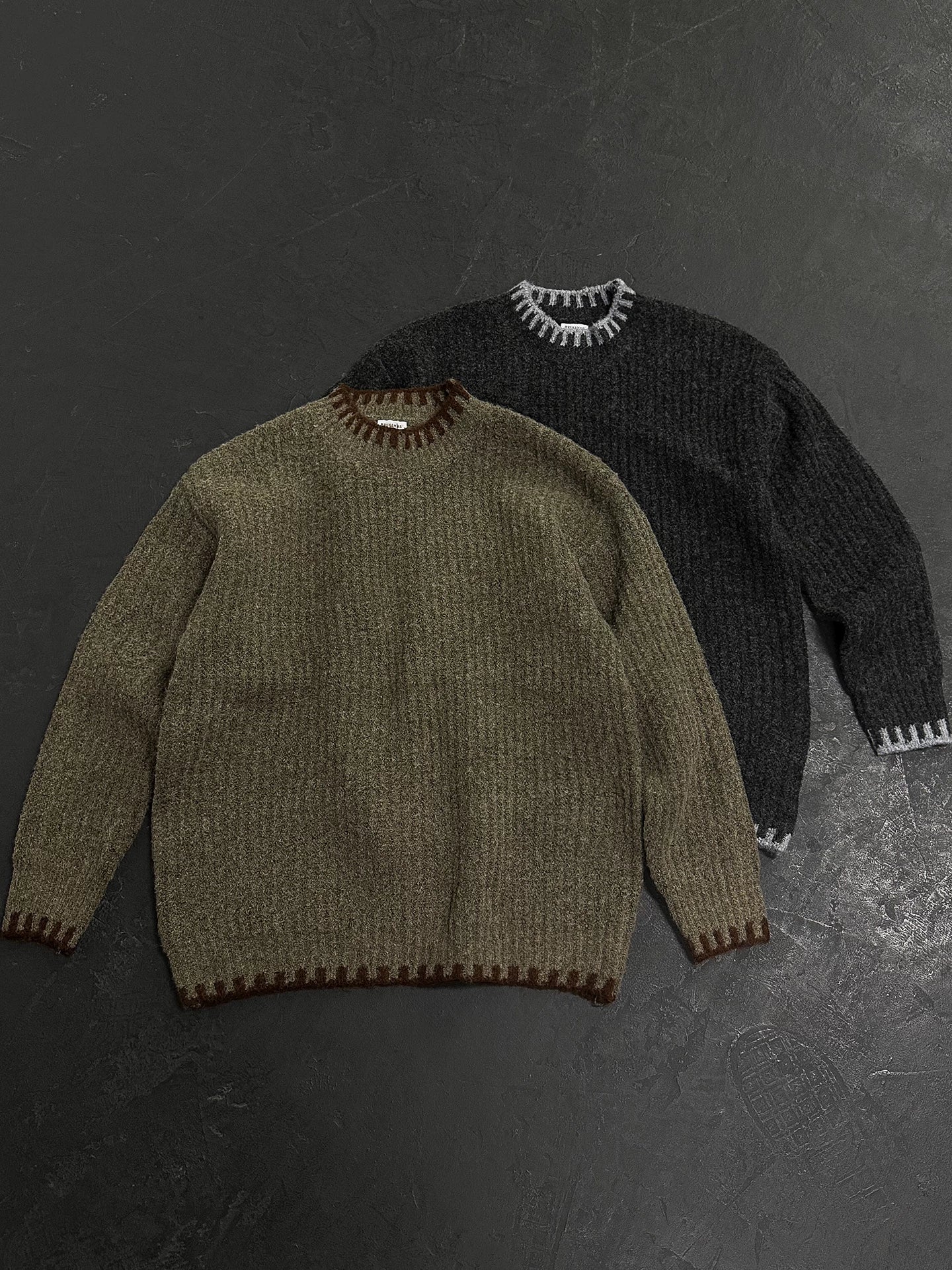 GRAYDREAMS Retro Lazy Style Knit Sweater