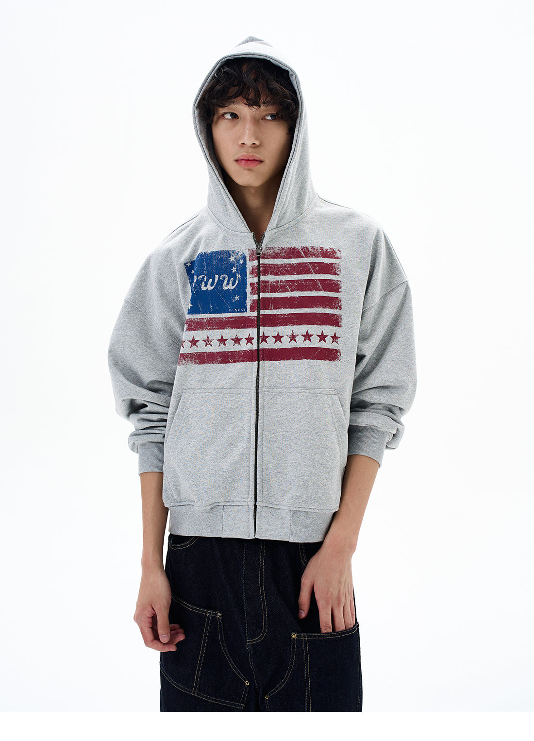 WLNEXT zip hoodie
