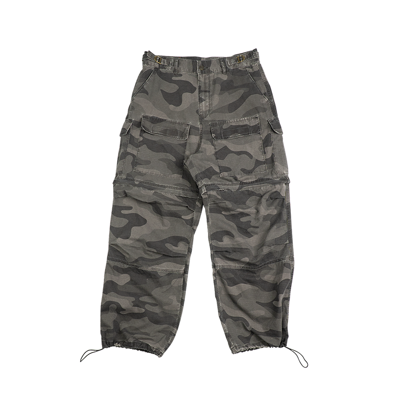 AVENUESON Three Color Detachable Camouflage Casual Pants